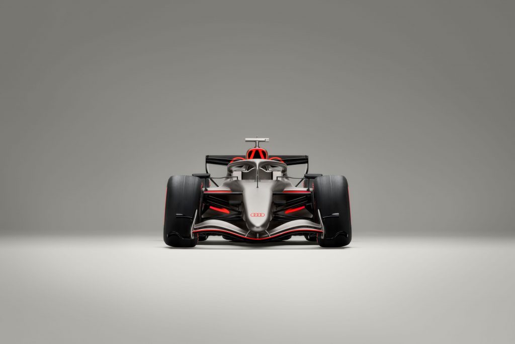 Audi R26 Concept - Indoor studio shot, exterior, front view