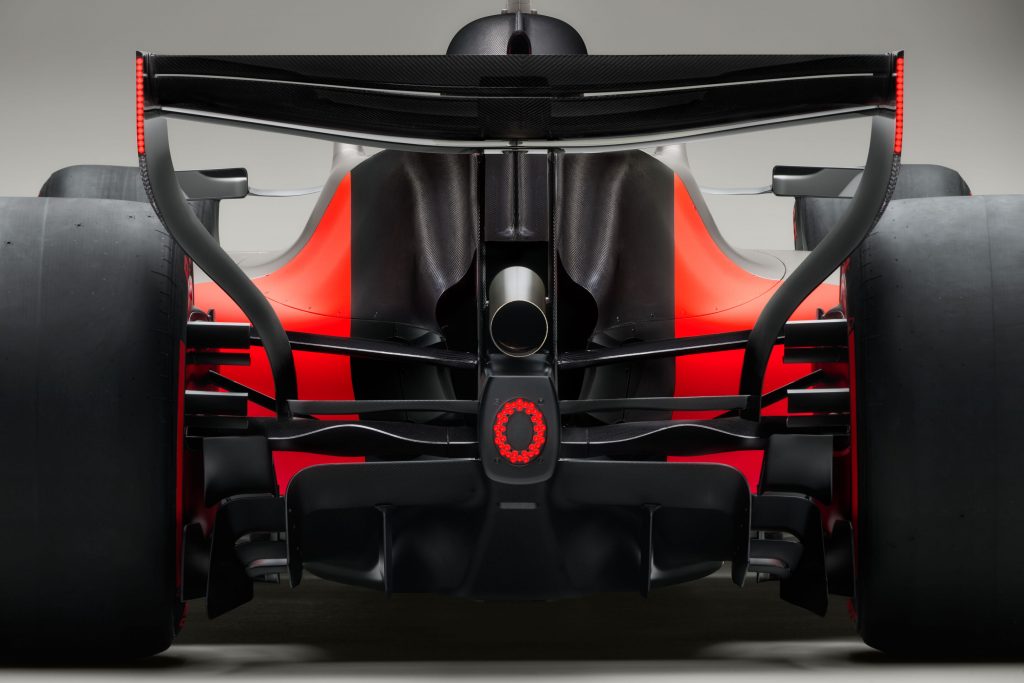 Audi R26 Concept - Indoor studio shot, exterior, rear detail